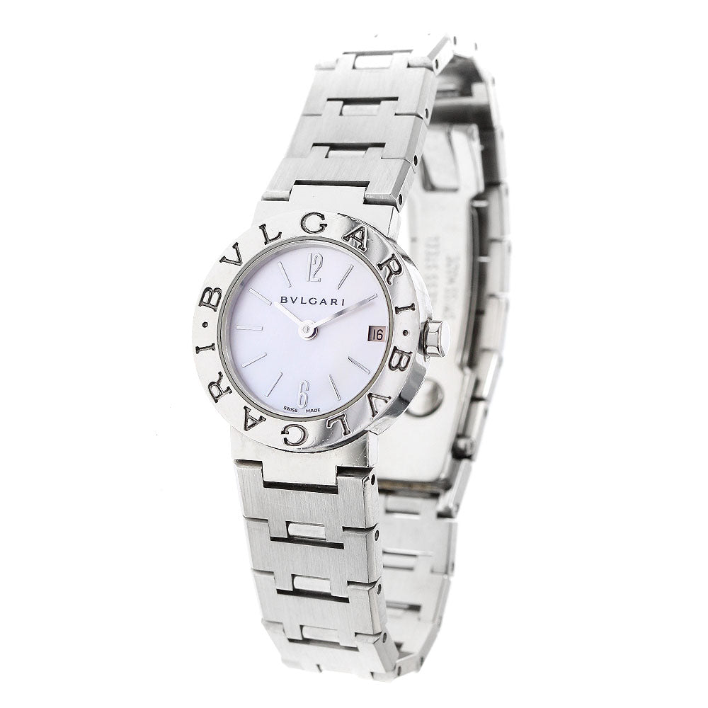 BVLGARI BVLGARIBVLGARI BB23SS Date Pink shell Dial Quartz Ladies Watch_881355