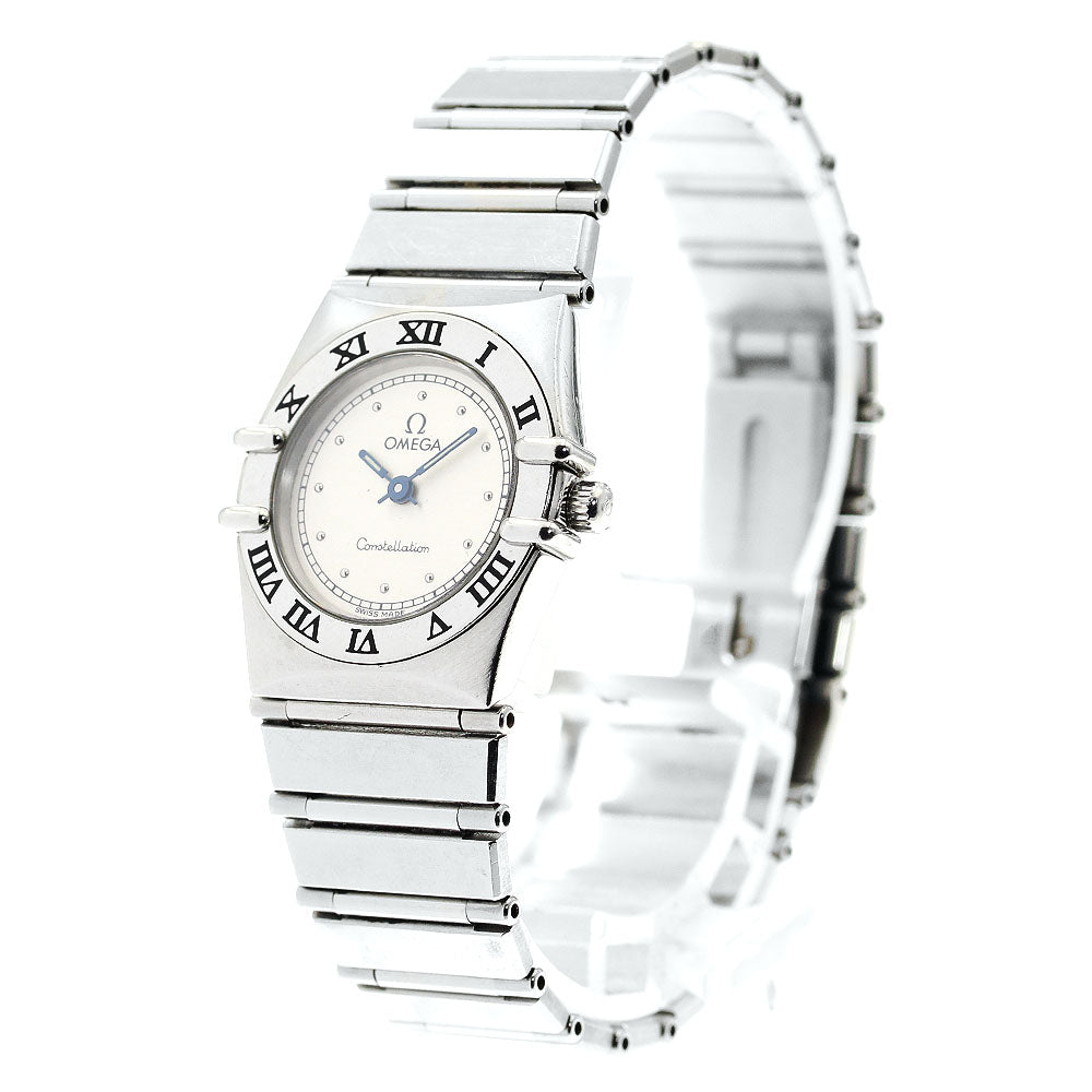 OMEGA Constellation Silver Dial Quartz Ladies Watch_881377