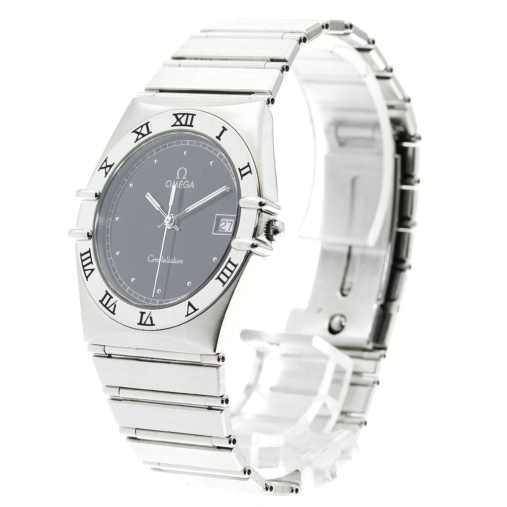 OMEGA Constellation Date black Dial Quartz Men's Watch_881391