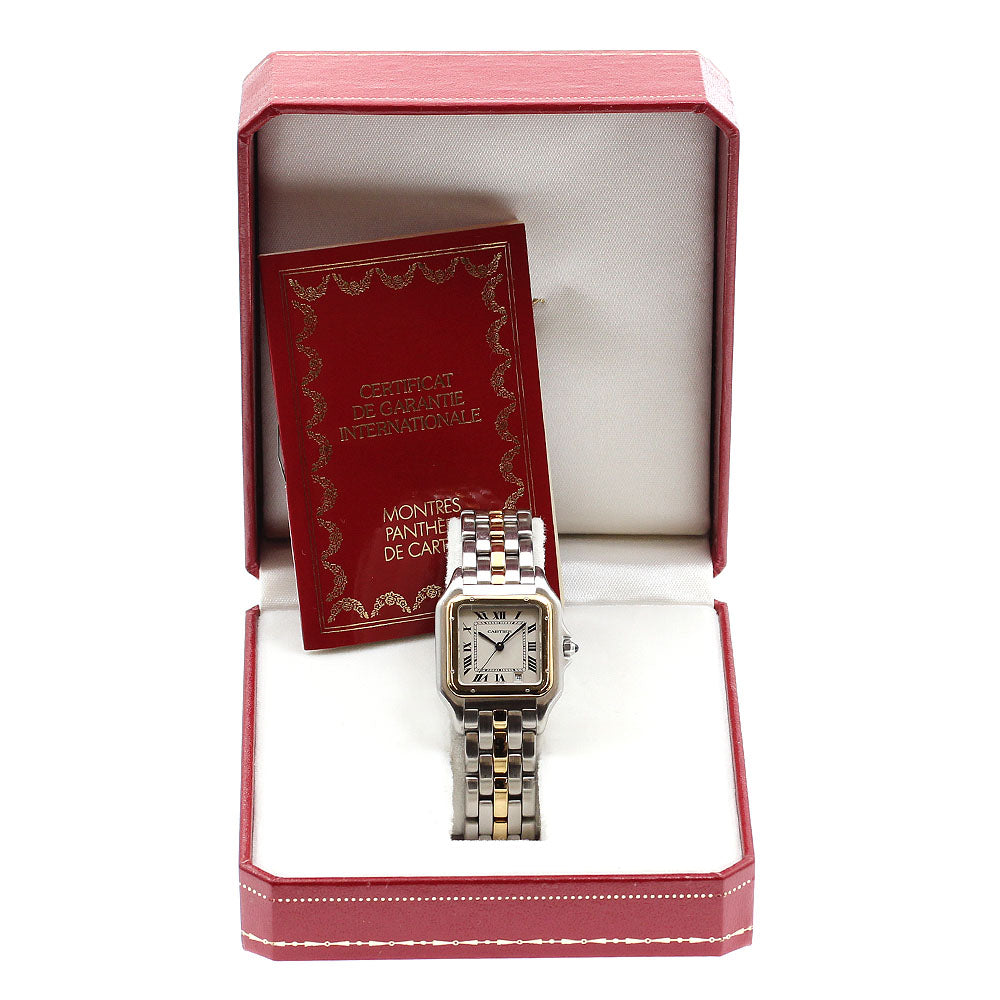 CARTIER PANTHEREMM 83083241 1 row beige Dial Quartz Boy's Watch_881400