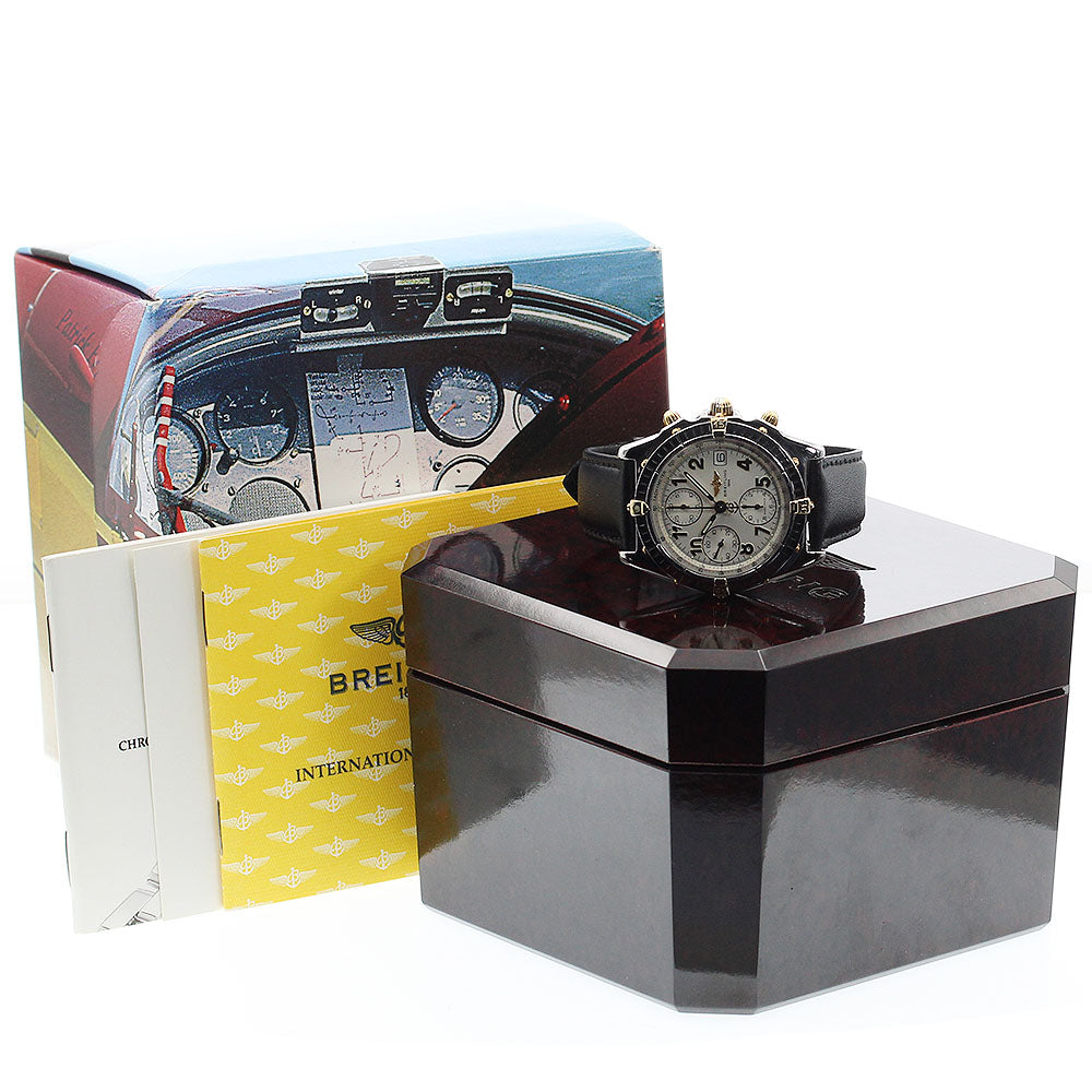 BREITLING Chronomat Bicolor B13050.1 Date Chronograph AT Men's Watch_881404