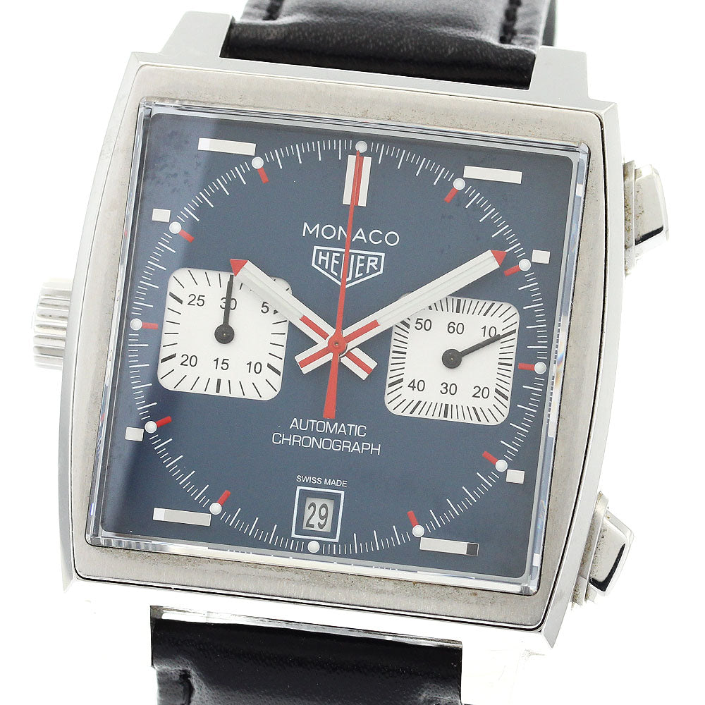 TAG HEUER Monaco CAW211P Chronograph blue Dial Automatic Men's Watch_881406