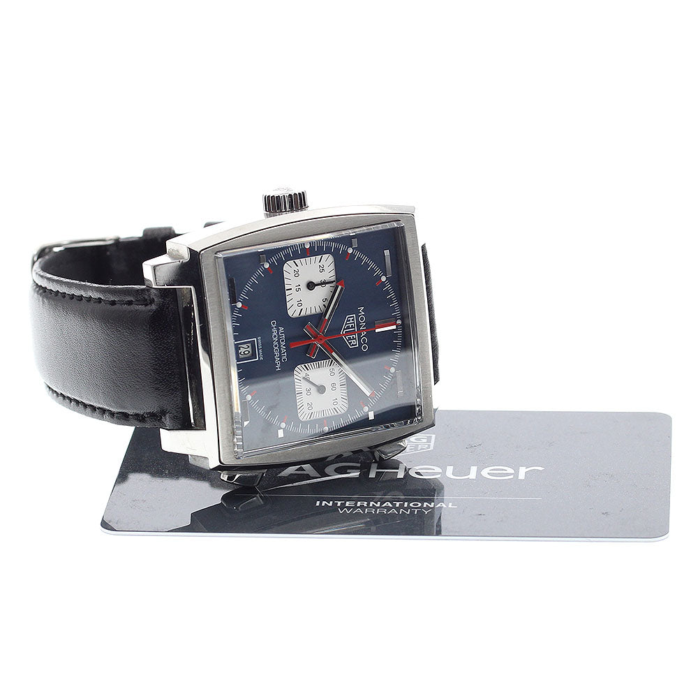 TAG HEUER Monaco CAW211P Chronograph blue Dial Automatic Men's Watch_881406