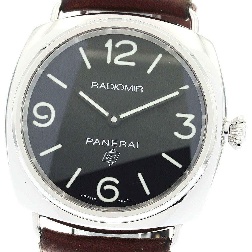 PANERAI Radiomir Base Logo 3 Days Acciaio PAM00753 HW Men's Watch_881411