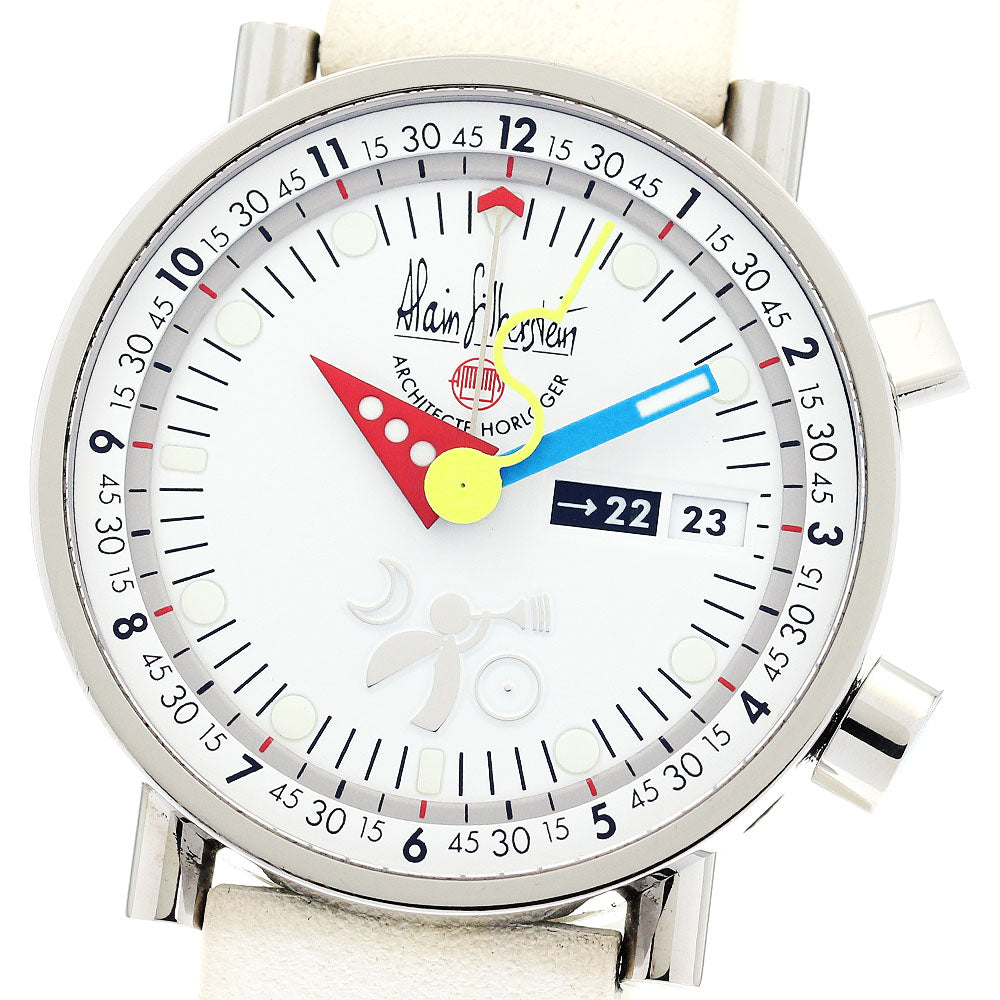 Alain Silberstein Reveille GMT Titane LG0302P Automatic Men's Watch_881417