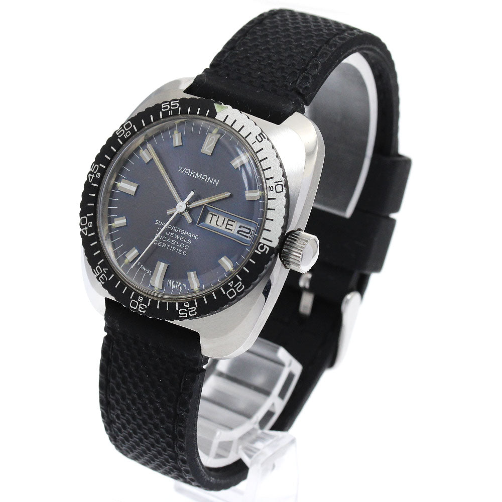 WAKMANN watch Navy Dial Automatic Men's Watch_881418