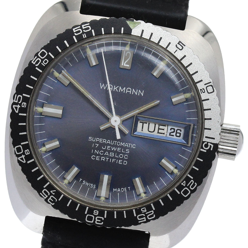 WAKMANN watch Navy Dial Automatic Men's Watch_881418
