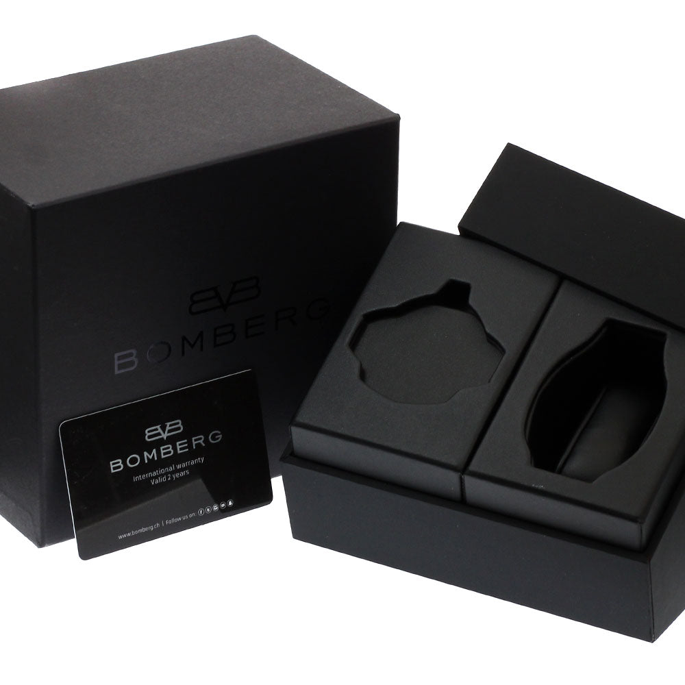 BOMBERG BOLT-68 Chroma II BS45CHPBR.049-4.3 Date Brown Dial Quartz Men's _881530