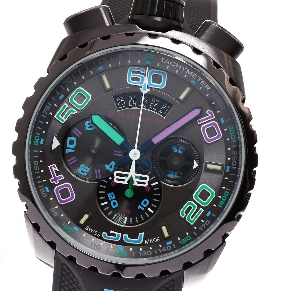 BOMBERG BOLT-68 Chroma II BS45CHPBR.049-3.3 Ice brown Dial Quartz Men's _881533