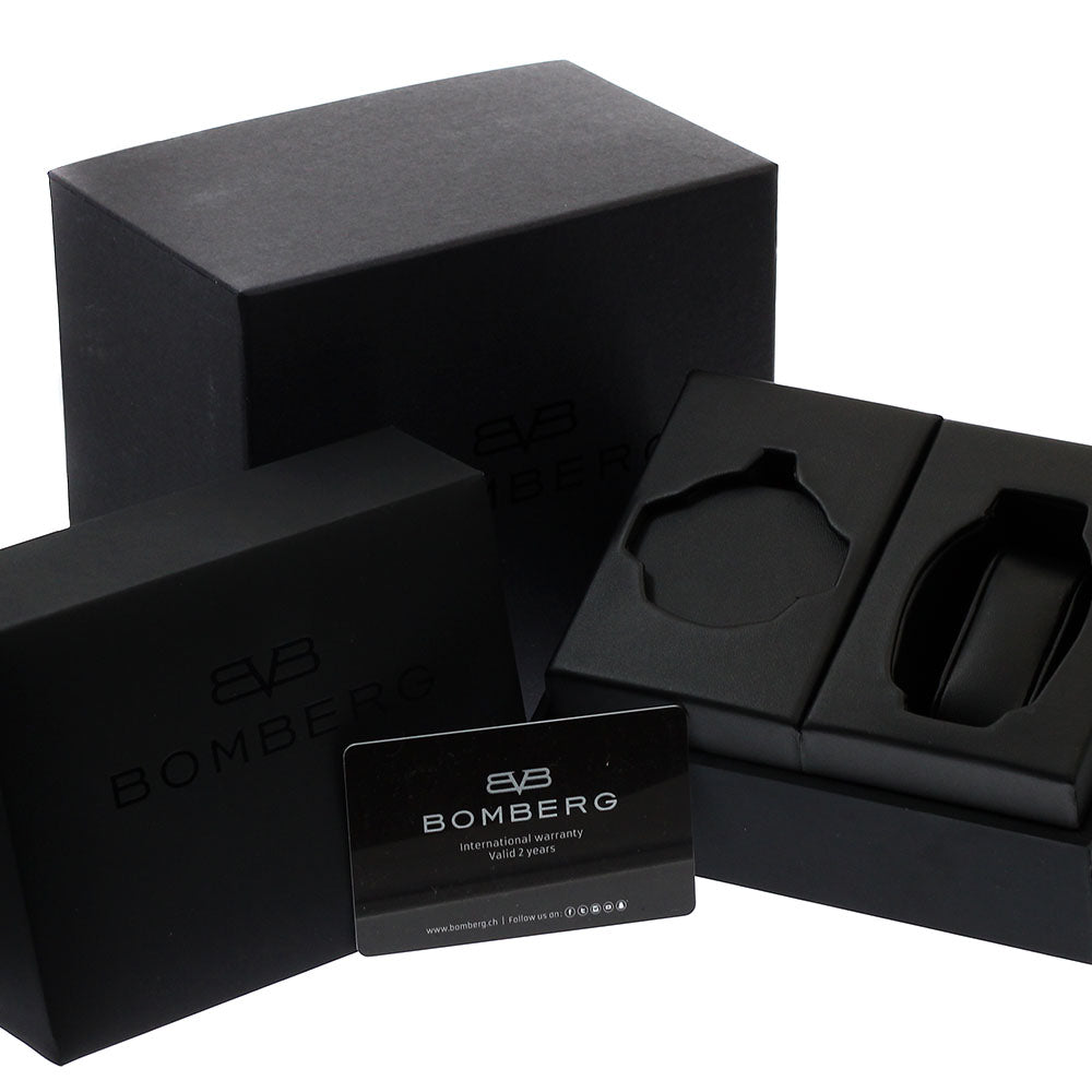 BOMBERG BOLT-68 BS45CHPBA.050-6.3 Chronograph Date Quartz Men's Watch_881539