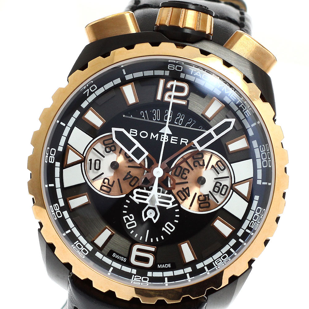 BOMBERG BOLT-68 BS45CHPPKBA.050-1.3 Chronograph Date Quartz Men's Watch_881545