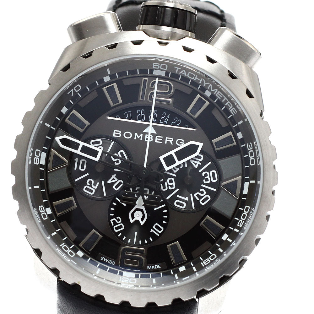 BOMBERG BOLT-68 BS45CHSS.050-8.3 Chronograph Date gray Dial Quartz Men's _881572