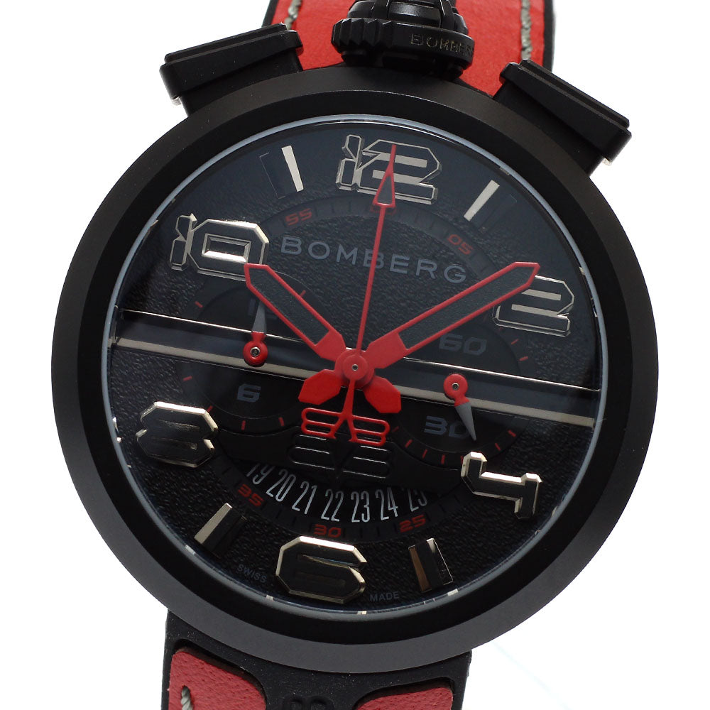 BOMBERG 1968 RS45CHPBA.22.3 Chronograph Date Black Dial Quartz Men's_881574