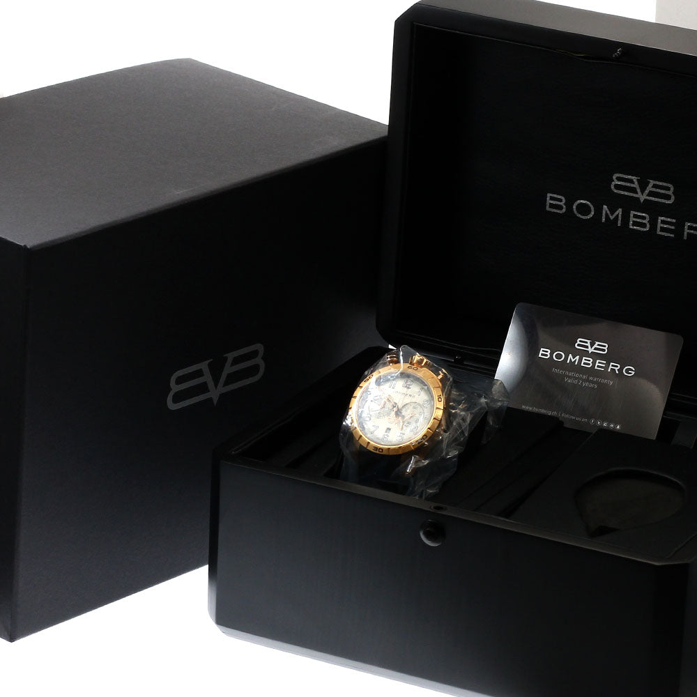 BOMBERG BB-68 NS44CHPPK.209.9 Chronograph Golden Gray Dial Quartz Men's _881582