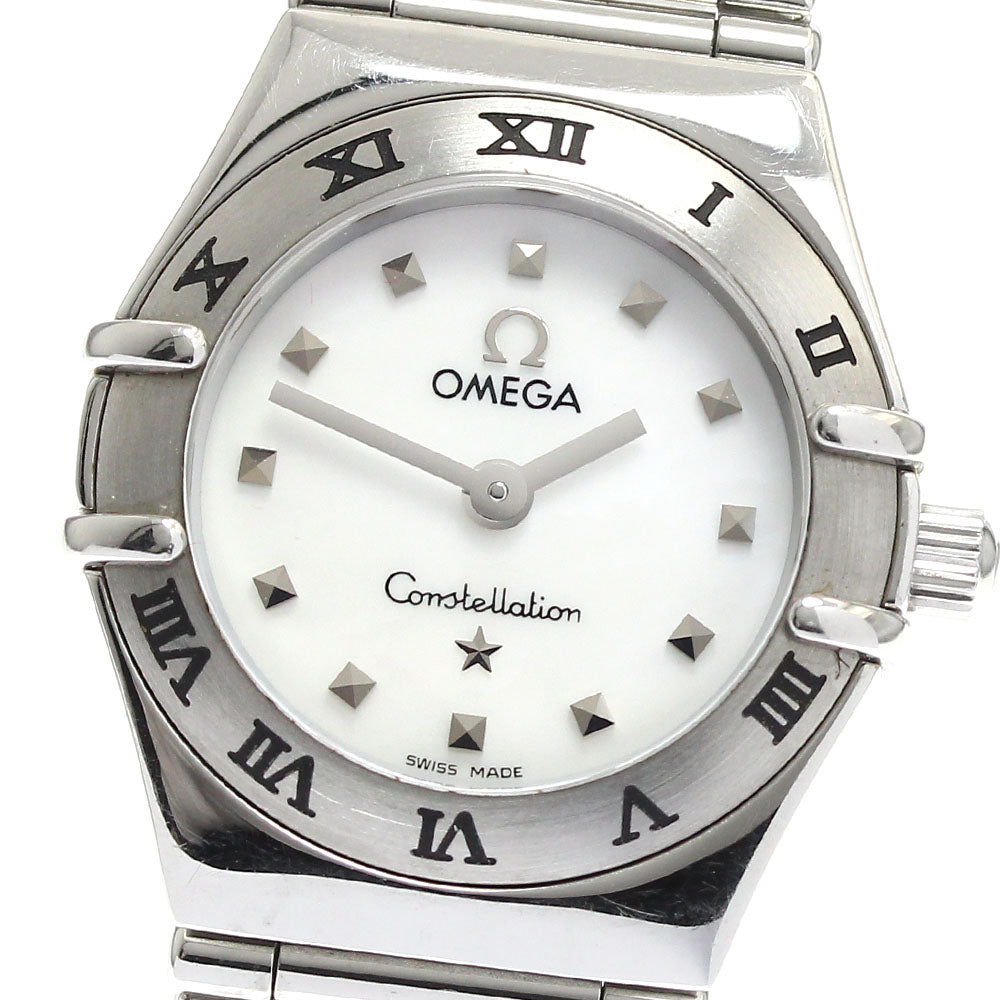 OMEGA Constellation Mini My Choice 1561.71 White shell Dial Quartz Ladies Watch_881599