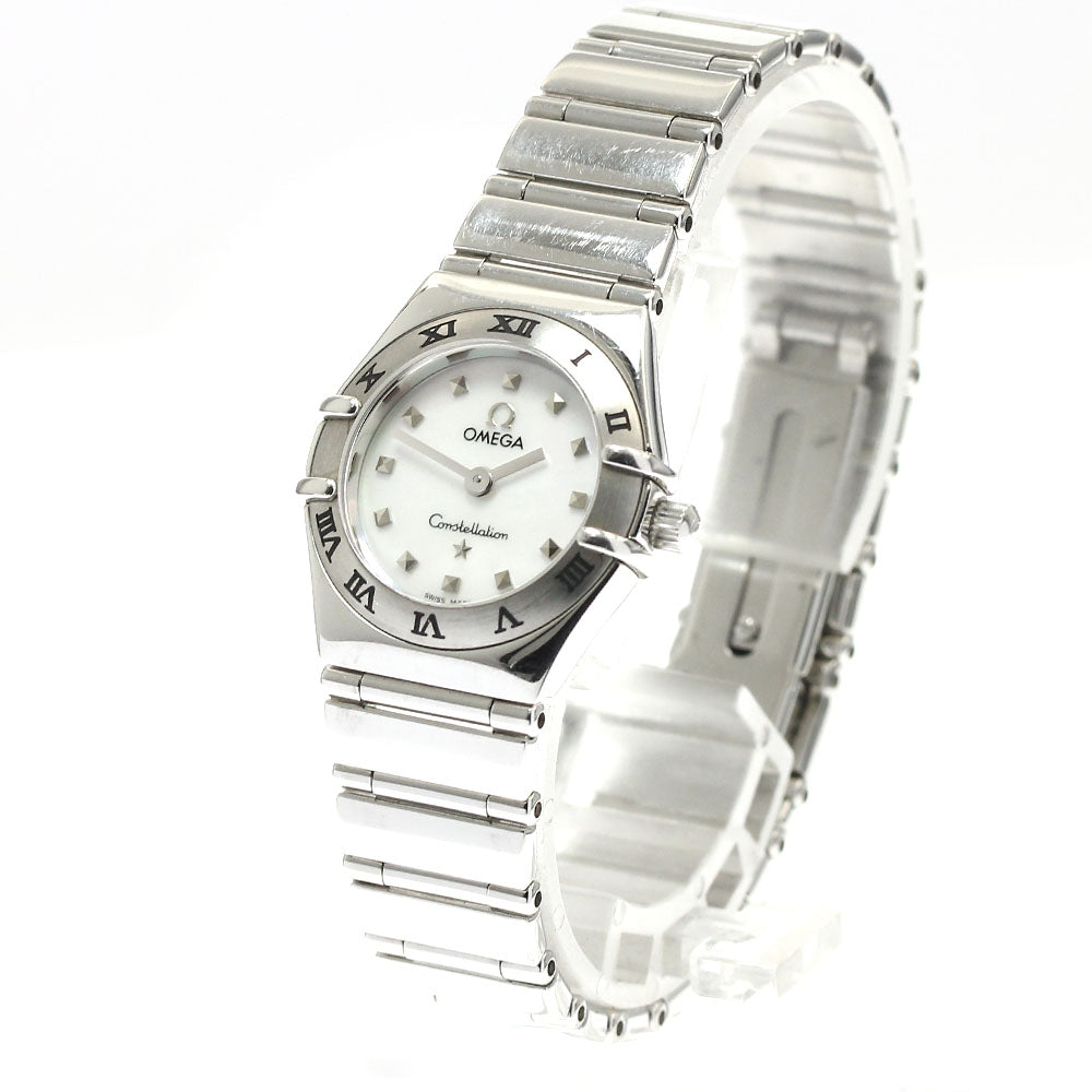 OMEGA Constellation Mini My Choice 1561.71 White shell Dial Quartz Ladies Watch_881599