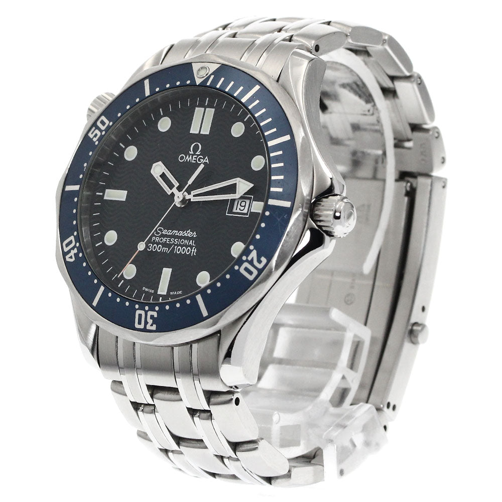 OMEGA Seamaster300 2541.80 Date Navy Dial Quartz Men's Watch_881616