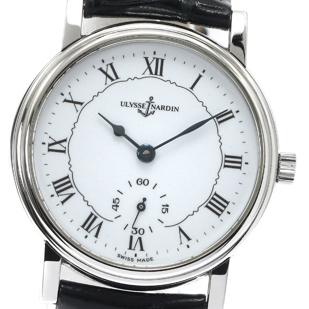 Ulysse Nardin San sheer 93-22 Small seconds white Dial Hand Winding Men's_881622