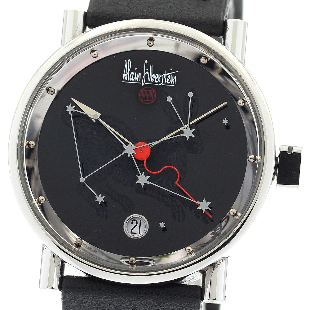 Alain Silberstein Club Medio Usagiza black Dial Automatic Men's Watch_881626