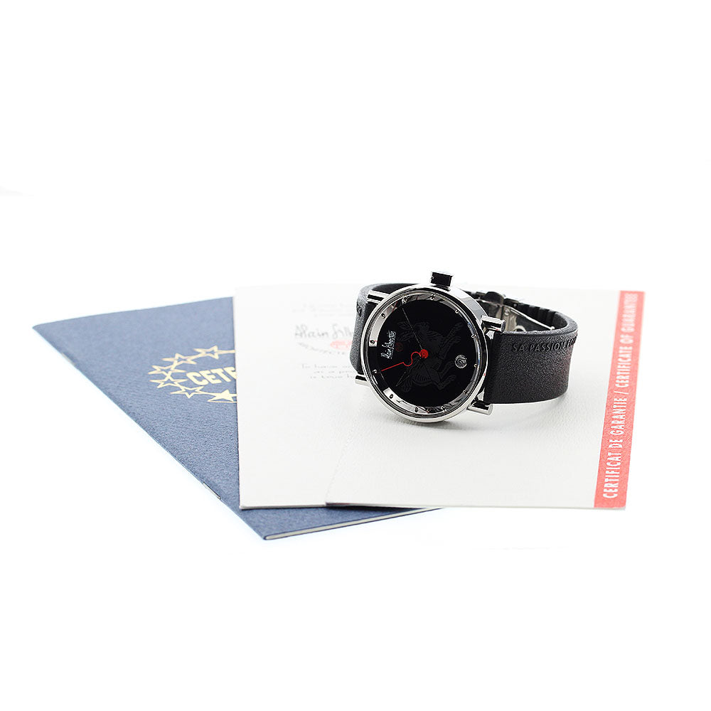 Alain Silberstein Club Medio Usagiza black Dial Automatic Men's Watch_881626