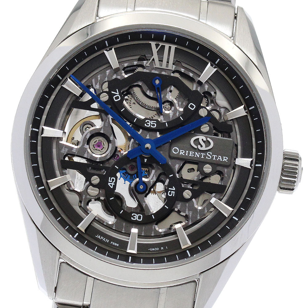 ORIENT Orient Star M34 F8 RK-AZ0102N Power reserve skeleton Dial Hand Winding Men's Watch_881627