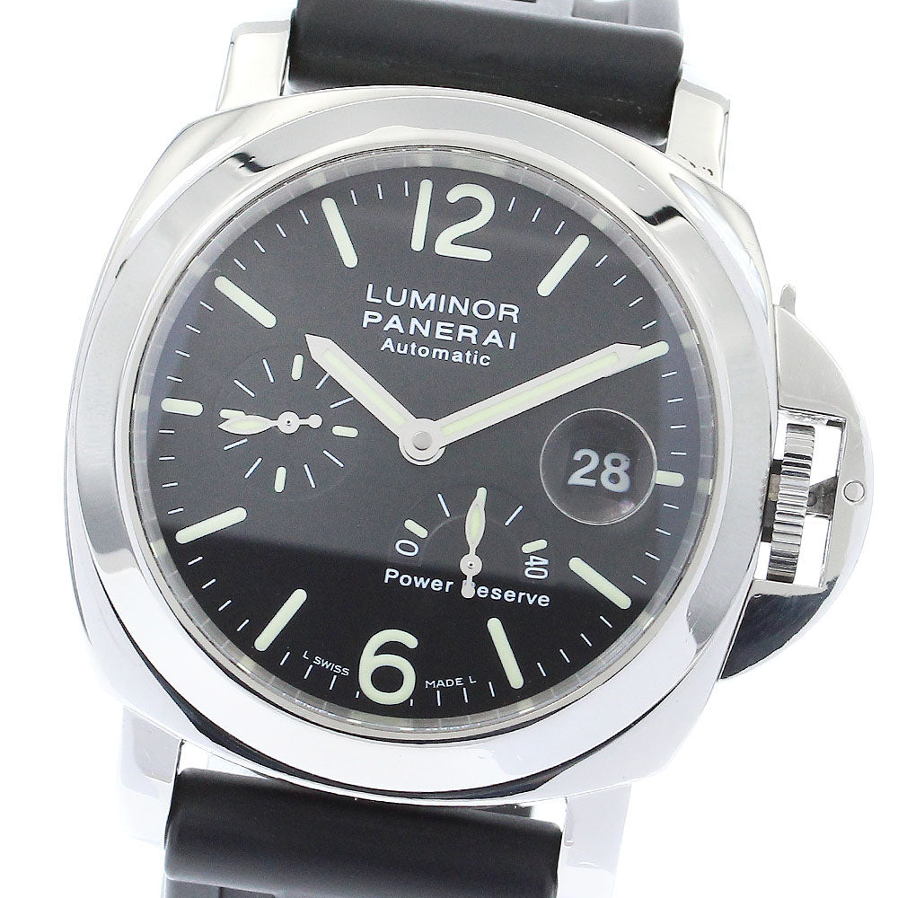 PANERAI Luminor PAM00090 Power reserve black Dial Automatic Men's Watch_881657