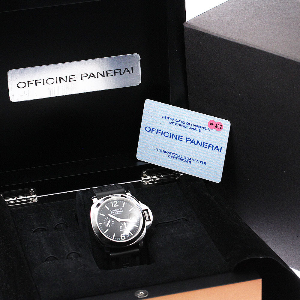 PANERAI Luminor PAM00090 Power reserve black Dial Automatic Men's Watch_881657