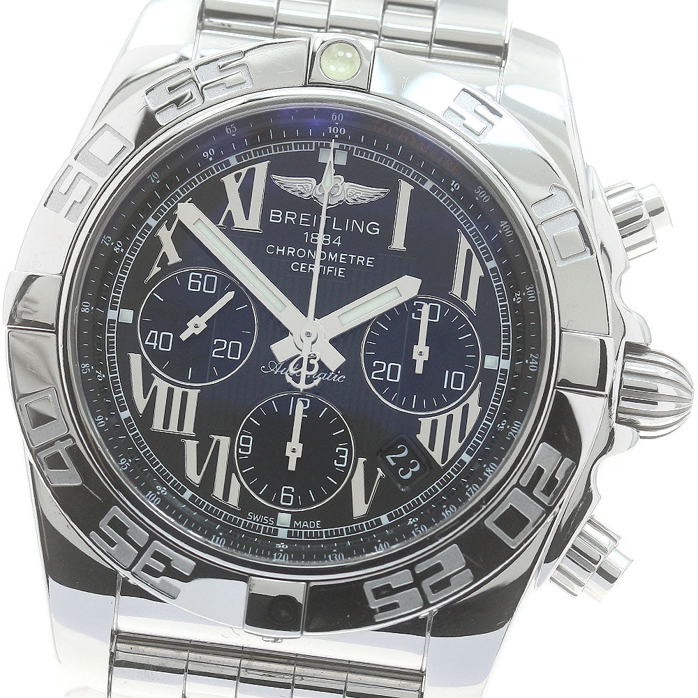 BREITLING Chronomat 44 AB0110 Date Chronograph Automatic Men's Watch_881670