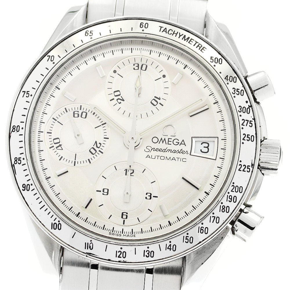 OMEGA Speedmaster 3513.30 Date Chronograph Silver Dial Automatic Men's_881767