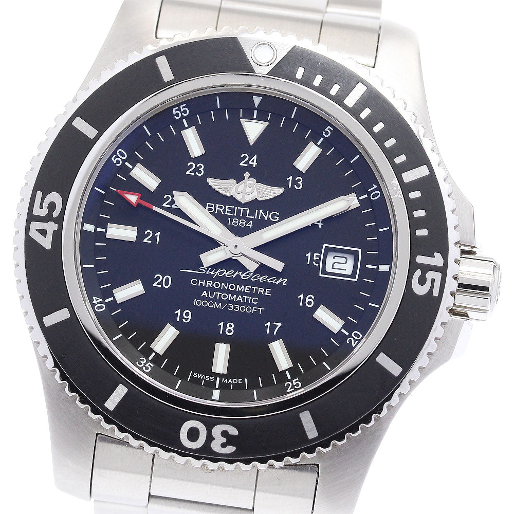 BREITLING Super Ocean II 44 A17392 Date black Dial Automatic Men's Watch_881781