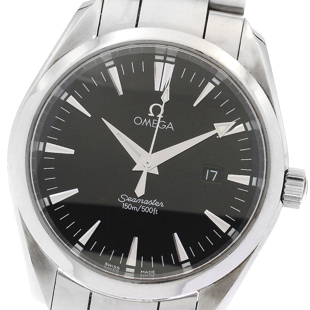 OMEGA Seamaster Aqua Terra 2517.50 Date Black Dial Quartz Men's Watch_881782