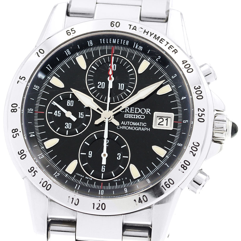 SEIKO CREDOR Phoenix GCBP997/6S78-0A10 black Dial Automatic Men's Watch_881790