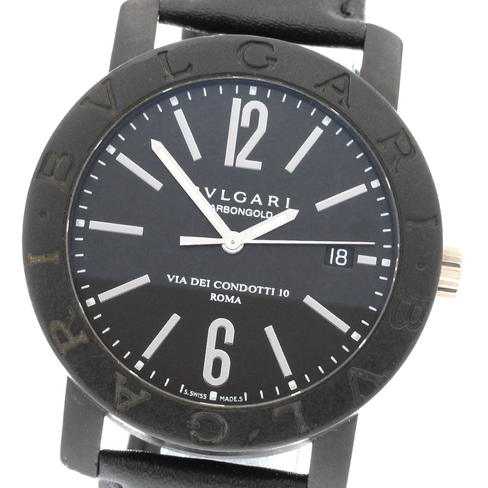 BVLGARI BVLGARIBVLGARI BB40CL Date black Dial Automatic Men's Watch_881804