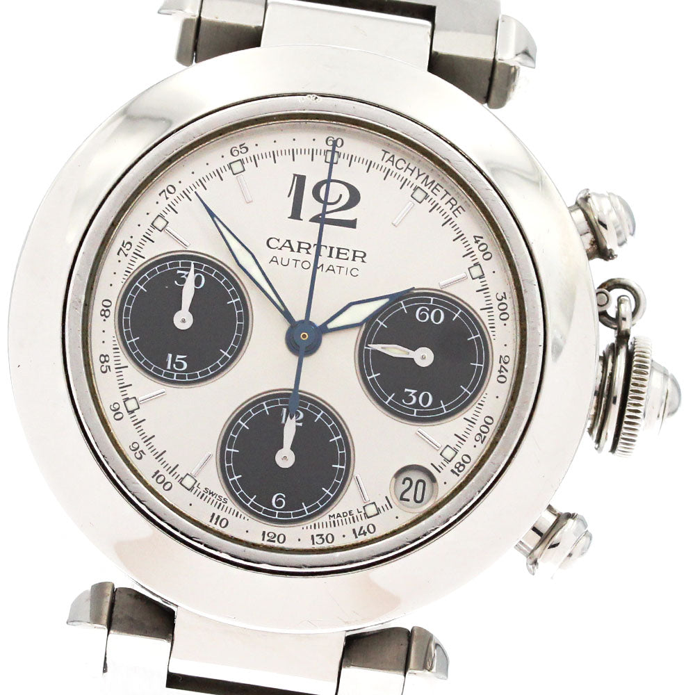 CARTIER Pasha C W31048M7 Chronograph Automatic Boy's Watch_881818