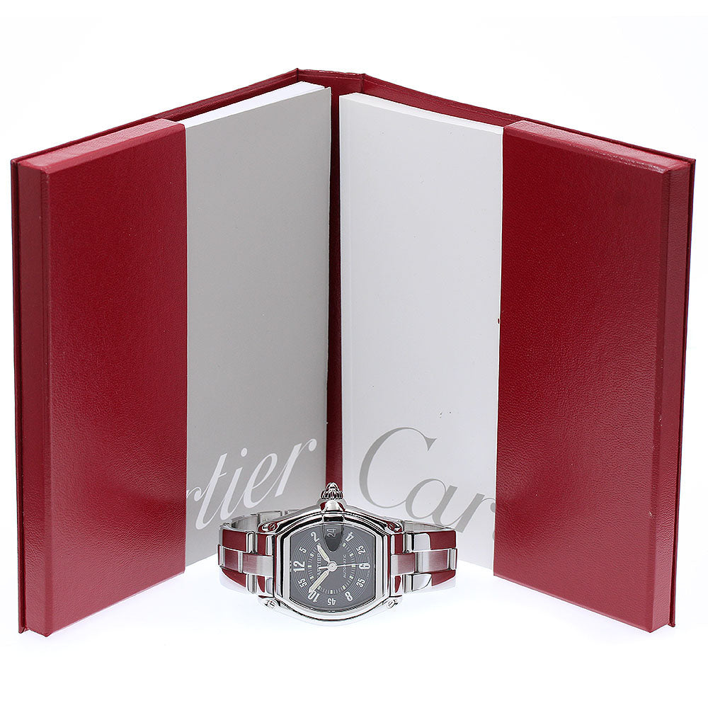 CARTIER Roadster LM W62004V3 Date black Dial Automatic Men's Watch_881819