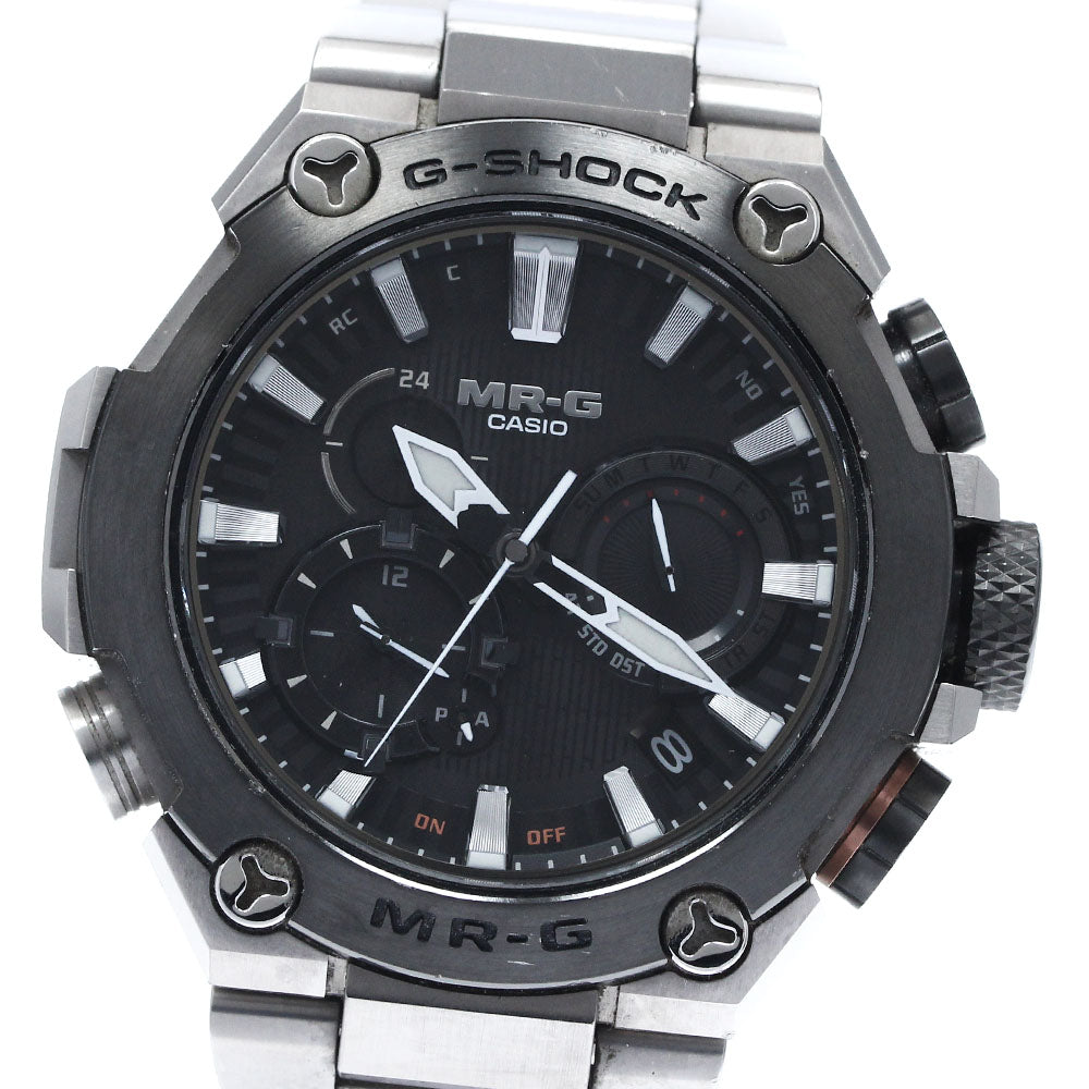CASIO G-SHOCK MR-G MRG-B2000D-1AJR Black Dial Solar Powered Radio Men's_881835
