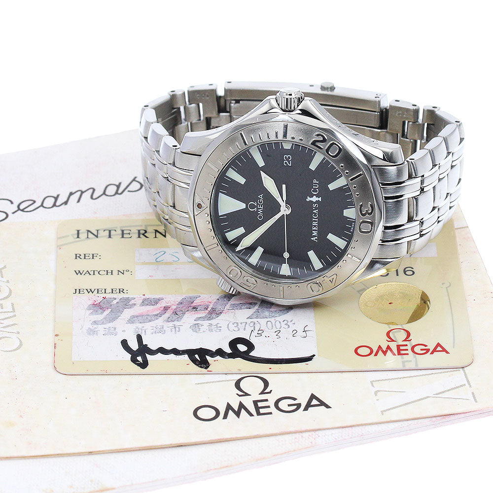 OMEGA Seamaster300 Professional America's Cup 2533.50 WG bezel Automatic_881837