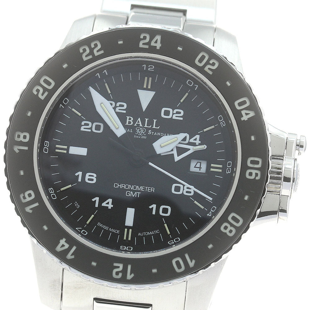 BALLWATCH Aero GMT DG2016A-SCJ-BK Date GMT Automatic Men's Watch_881852