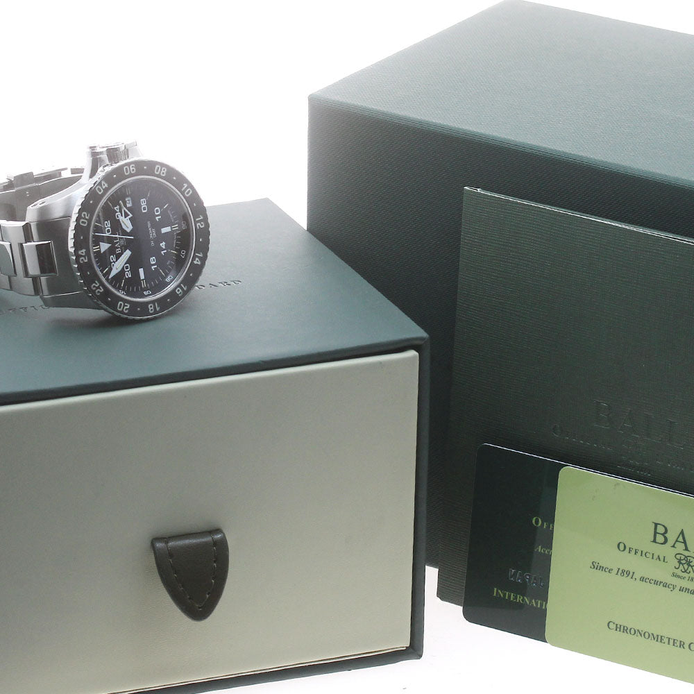 BALLWATCH Aero GMT DG2016A-SCJ-BK Date GMT Automatic Men's Watch_881852