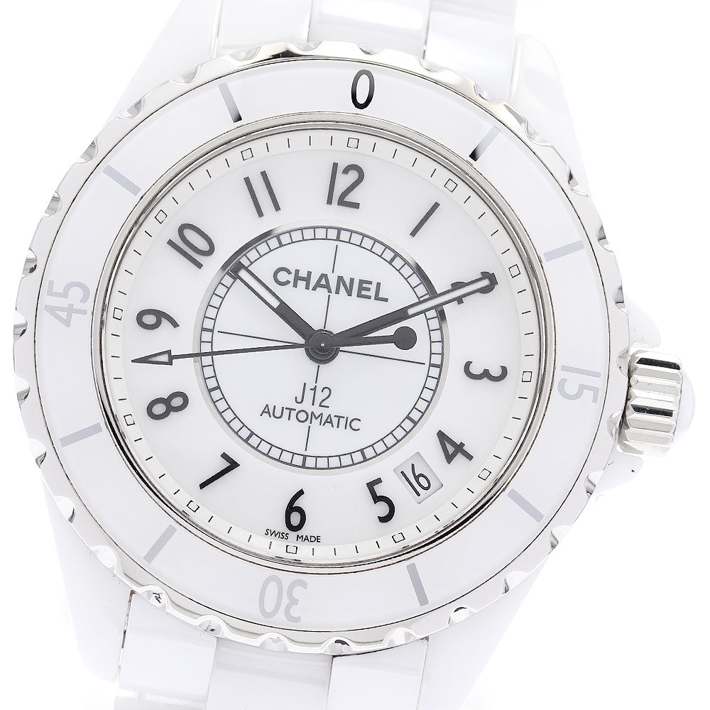 CHANEL J12 H0970 White Ceramic white Dial Automatic Men's Watch_881859