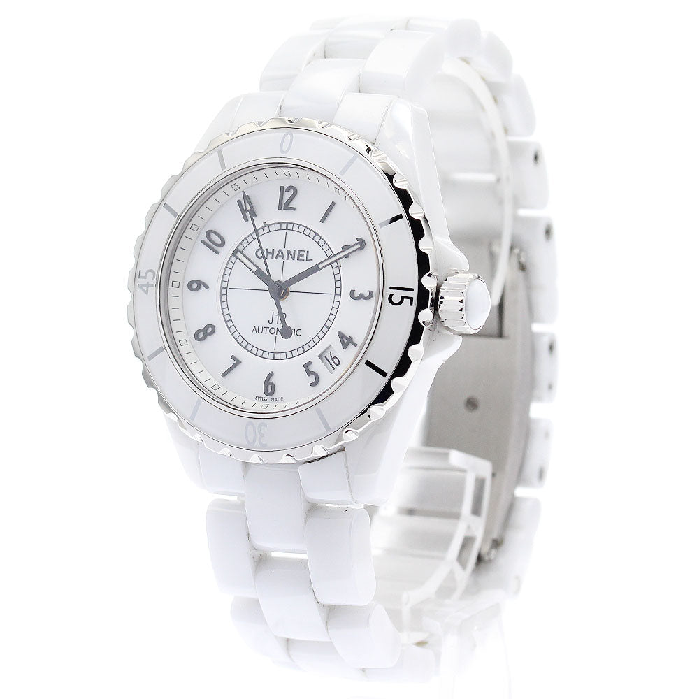 CHANEL J12 H0970 White Ceramic white Dial Automatic Men's Watch_881859