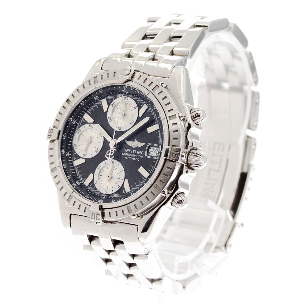 BREITLING Chronomat A13352 Chronograph Black Dial Automatic Men's Watch_881862
