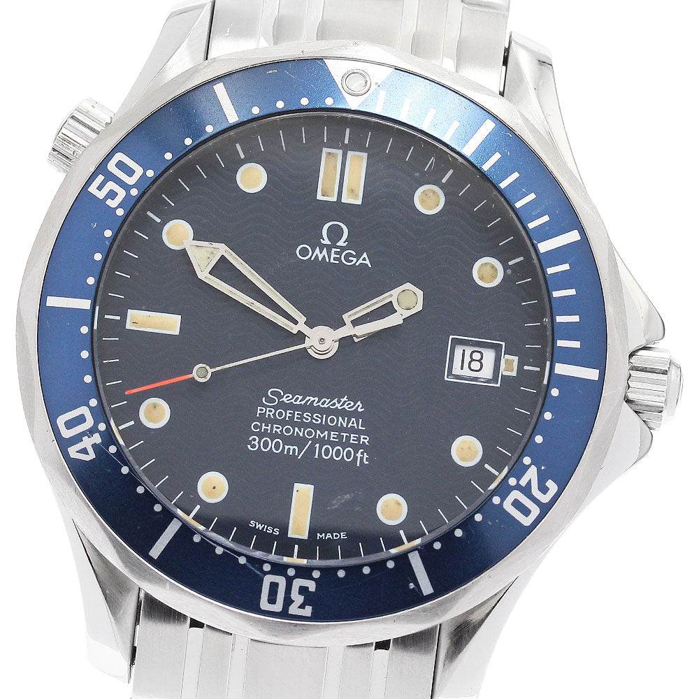 OMEGA Seamaster300 2531.80 Date Navy Dial Automatic Men's Watch_881866