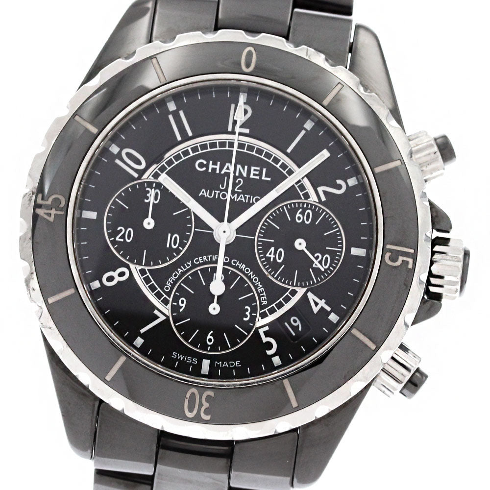 CHANEL J12 H0940 41MM Black Ceramic black Dial Automatic Men's Watch_881868