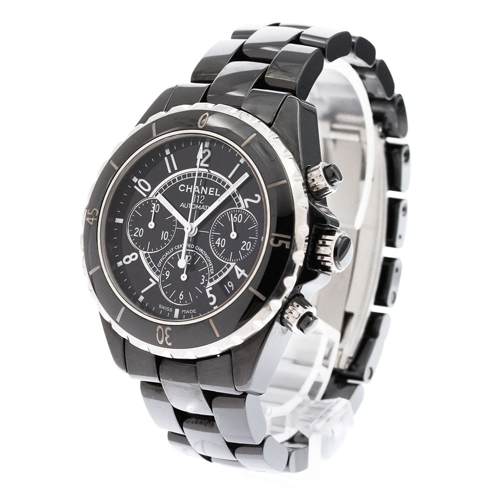 CHANEL J12 H0940 41MM Black Ceramic black Dial Automatic Men's Watch_881868