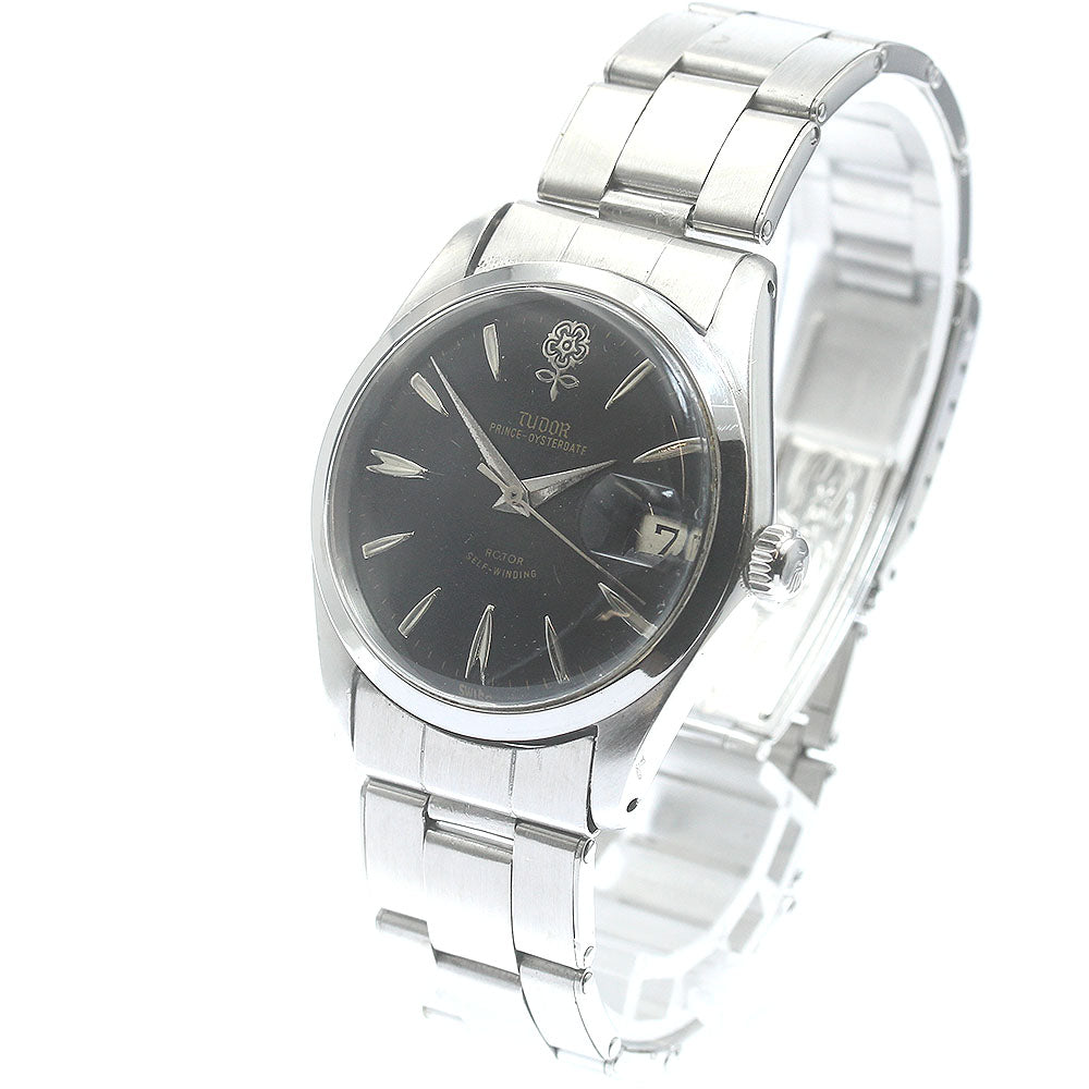 TUDOR Prince Oyster Date 7966 Cal.2462 Dekabara black Dial Automatic Men's Watch_881879