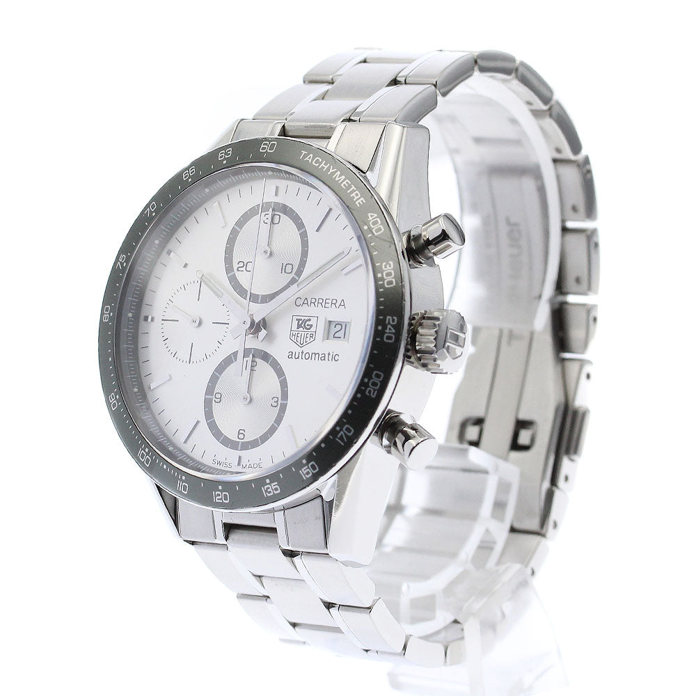 TAG HEUER Carrera CV2011 Chronograph Silver Dial Automatic Men's Watch_881880
