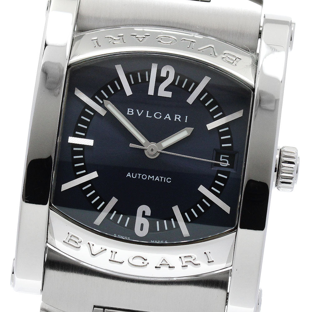 BVLGARI Assioma AA44S Date Navy Dial Automatic Men's Watch_881881