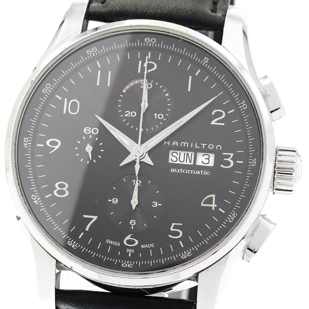 HAMILTON Jazzmaster Maestro H327161 Chronograph day date Automatic Men's_881884
