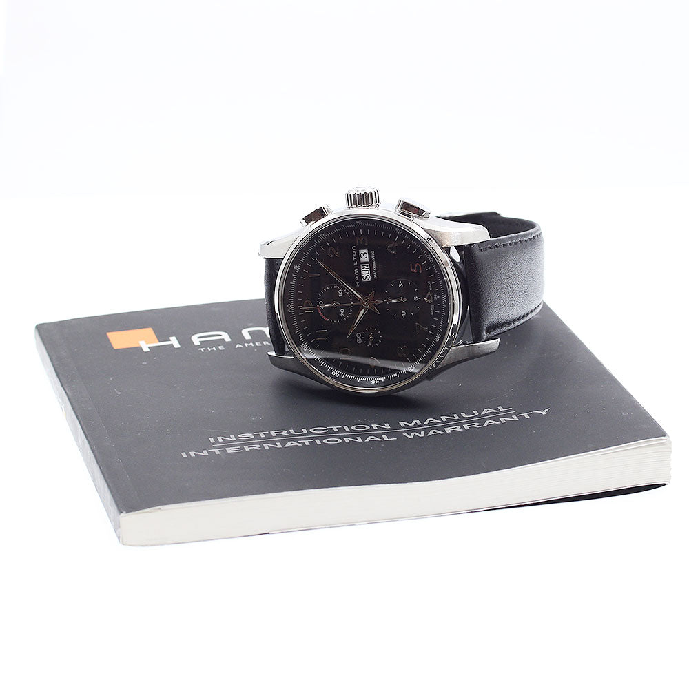 HAMILTON Jazzmaster Maestro H327161 Chronograph day date Automatic Men's_881884